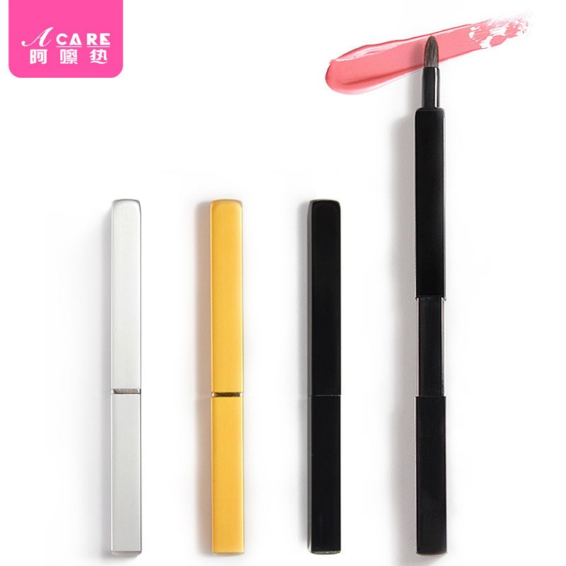 /10Y Retractable Portable Lip Brush Makeup Brush Lipstick Brush Lip Liner Brush Makeup Pen - Image 3